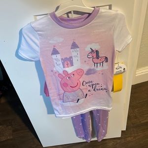 NWT Peppa Pig PJs